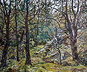 Godolphin Woods 1940 By Walter Elmer Schofield