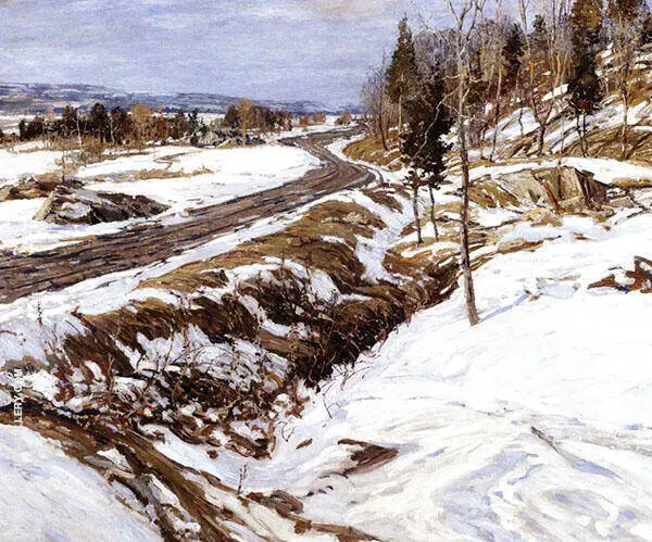 Hill Country c1913 By Walter Elmer Schofield