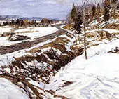 Hill Country c1913 By Walter Elmer Schofield