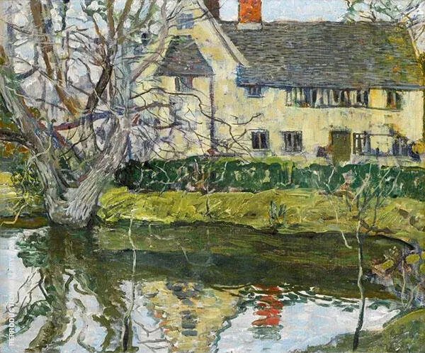 House at Otley By Walter Elmer Schofield