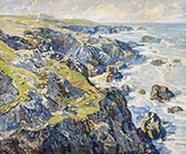 May Coast of Cornwall By Walter Elmer Schofield