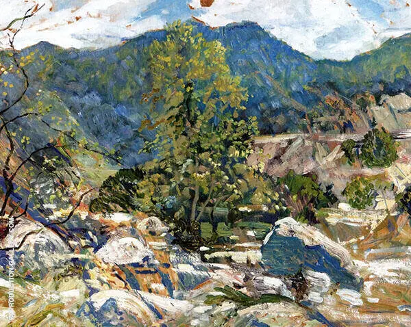 Morning Light Tujunga 1934 By Walter Elmer Schofield
