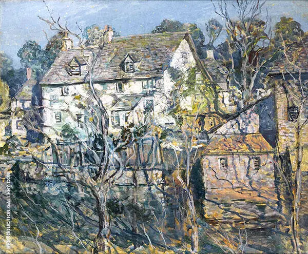 Old Mill House By Walter Elmer Schofield