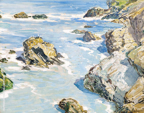 The Coast by Walter Elmer Schofield | Oil Painting Reproduction
