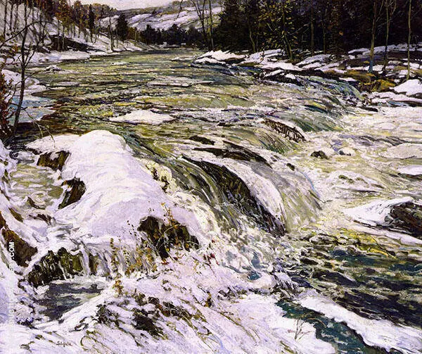 The Rapids c1914 By Walter Elmer Schofield