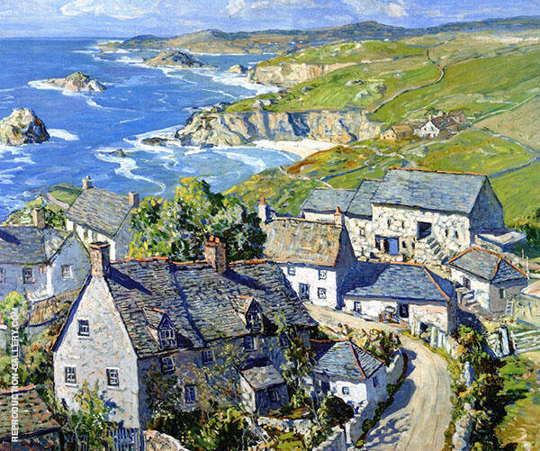 Trenwith Cornish Farm | Oil Painting Reproduction