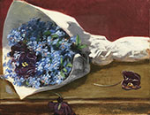 A Bouquet of Flowers By Eva Gonzales