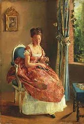 La Demoiselle By Eva Gonzales