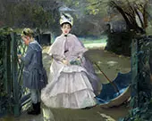 Nanny with Child c1877 By Eva Gonzales