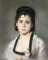 Portrait de Jeanne Gonzales By Eva Gonzales