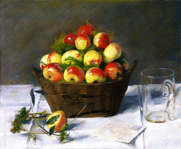 Sweet Apples by Eva Gonzales | Oil Painting Reproduction