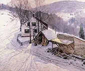 Below Flows The River By George Gardner Symons