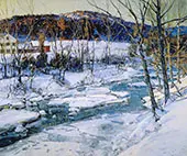 Last Light 1920 By George Gardner Symons