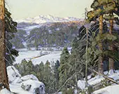 Pines in Winte By George Gardner Symons