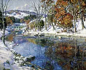 The First Snowfall By George Gardner Symons