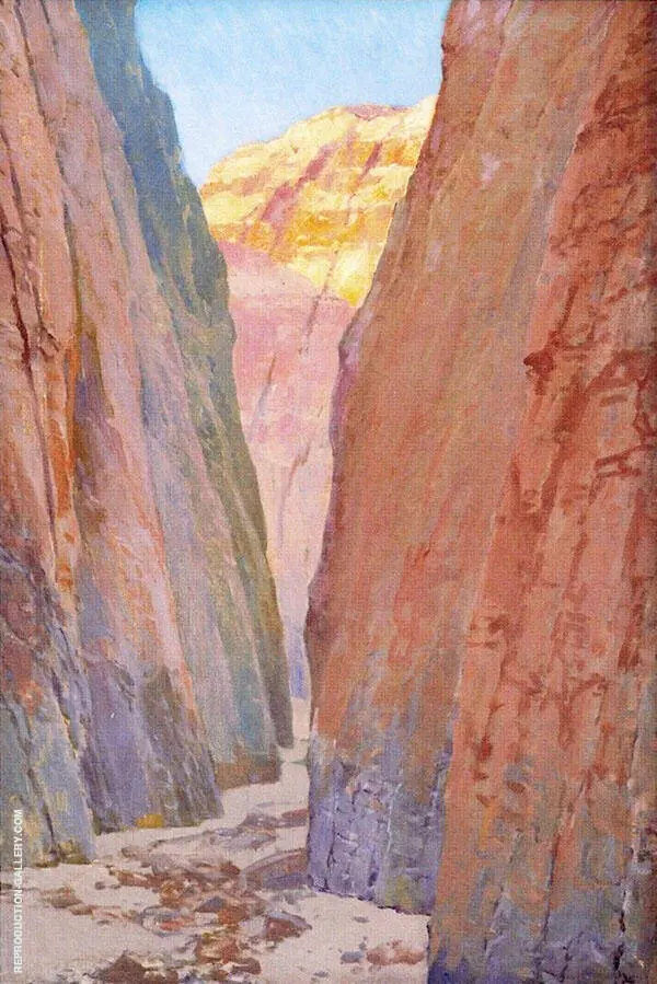 Desert Gorge Calico By Fernand Lungren