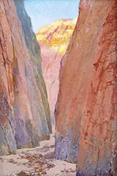 Desert Gorge Calico By Fernand Lungren