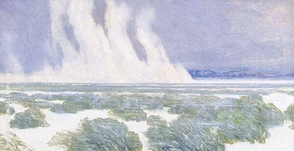 Sand Specters Death Valley By Fernand Lungren