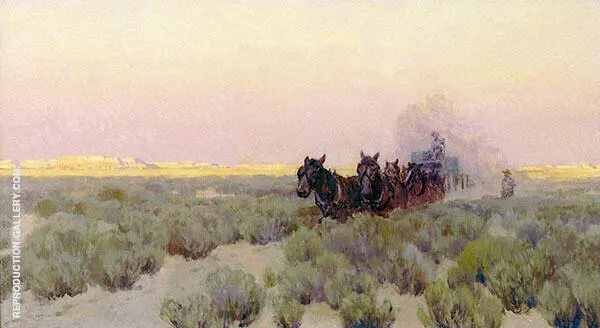 The Freighter By Fernand Lungren