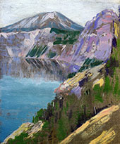 Crater Lake 1919 By Arthur Wesley Dow
