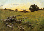Flowering Field 1889 By Arthur Wesley Dow