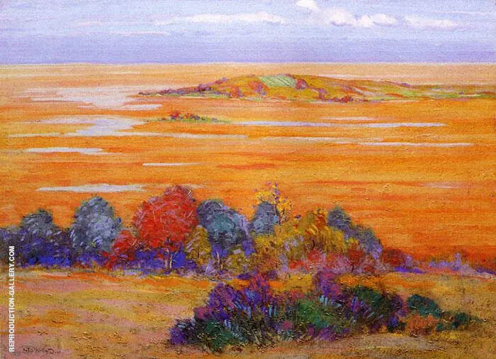 From Bayberry Hill 1910 By Arthur Wesley Dow