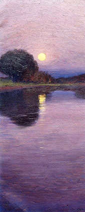 Moonrise 1916 By Arthur Wesley Dow