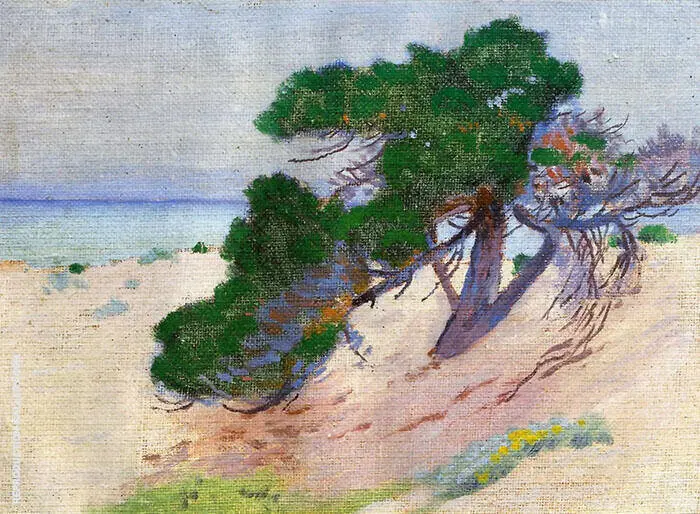 Pacific Grove California 1919 By Arthur Wesley Dow
