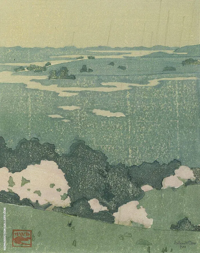 Rain in May By Arthur Wesley Dow