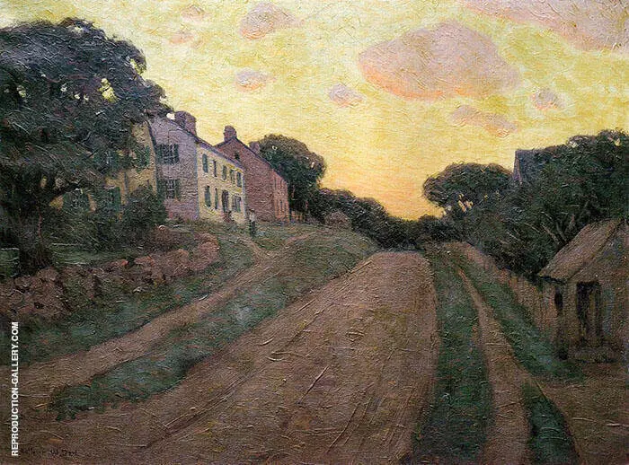 Summer Street 1890 By Arthur Wesley Dow