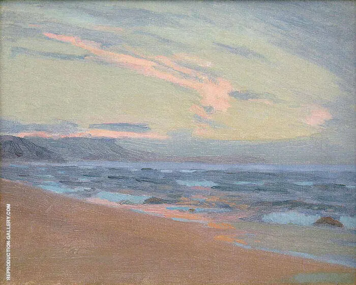 Sunset at Gay Head Marthas Vinyard By Arthur Wesley Dow
