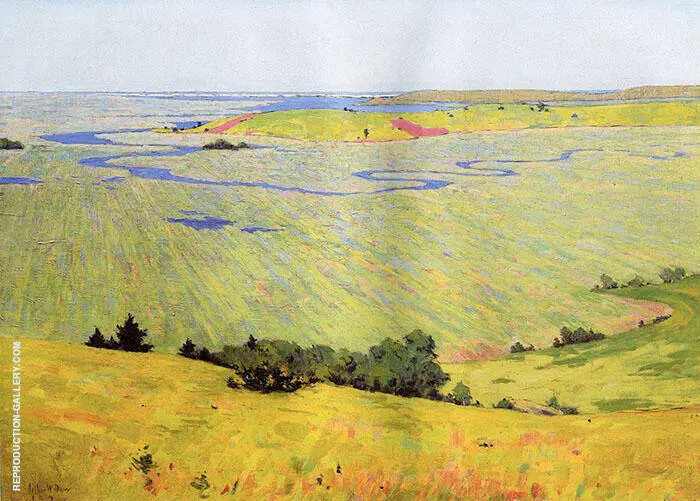 The Blue Dragon 1892 By Arthur Wesley Dow