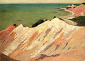 The Clay Cliff Gay Head Massachusetts By Arthur Wesley Dow