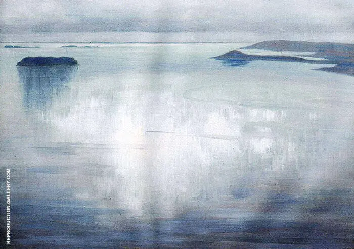 The Mirror 1916 By Arthur Wesley Dow