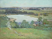 View of The Marshes Ipswich c1910 By Arthur Wesley Dow