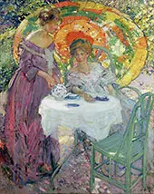 Afternoon Tea By Richard Emil Miller