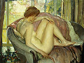 After The Morning Bath By Richard Emil Miller