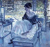 At The Vanity By Richard Emil Miller