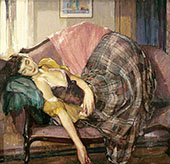 Girl Sleeping By Richard Emil Miller