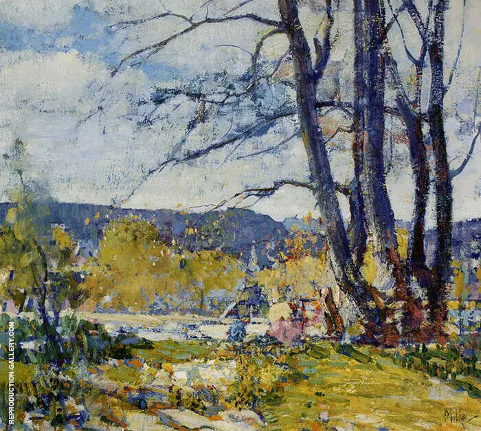 Landscape Provincetown By Richard Emil Miller