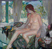 Nude in Interior By Richard Emil Miller