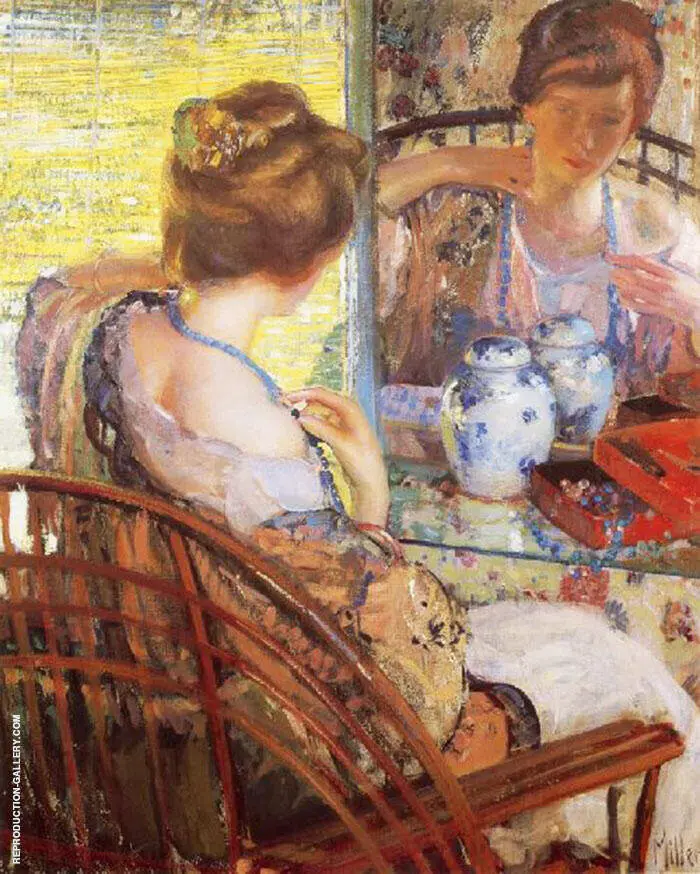 The Blue Beads By Richard Emil Miller