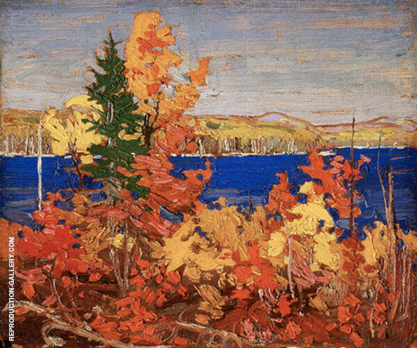 Autumn Foliage by Tom Thomson | Oil Painting Reproduction