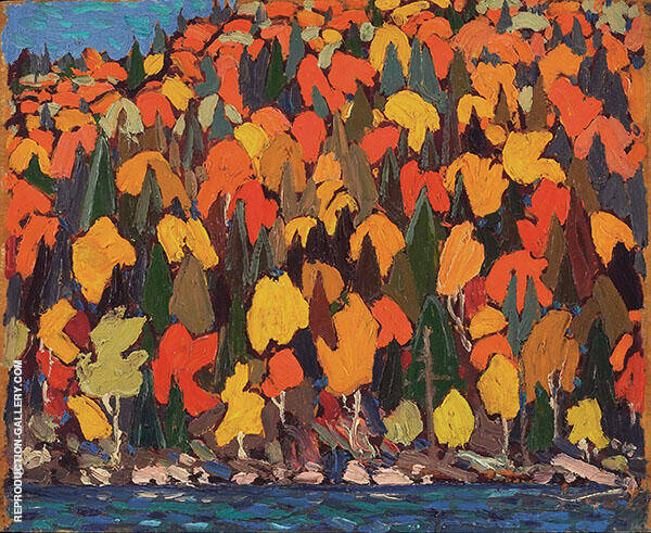 Autumn Foliage II by Tom Thomson | Oil Painting Reproduction