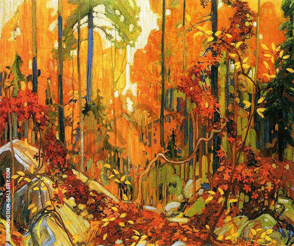 Autumn's Garland by Tom Thomson | Oil Painting Reproduction