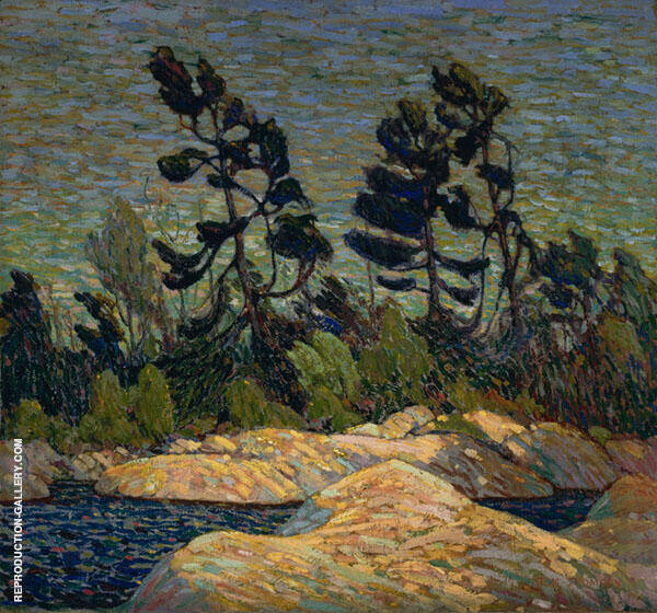 Byng Inlet Georgian Bay by Tom Thomson | Oil Painting Reproduction