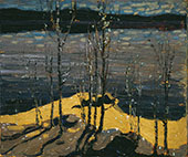 Moonlight and Birches By Tom Thomson