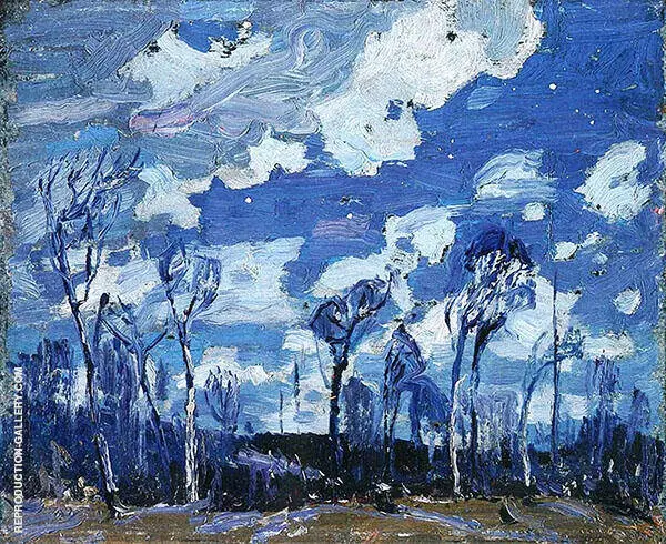 Nocturne The Birches By Tom Thomson