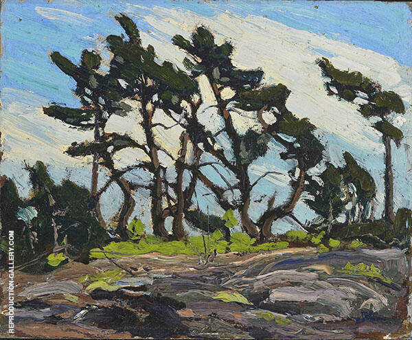 Pine Island 1914 by Tom Thomson | Oil Painting Reproduction