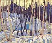 Snow Shadows By Tom Thomson
